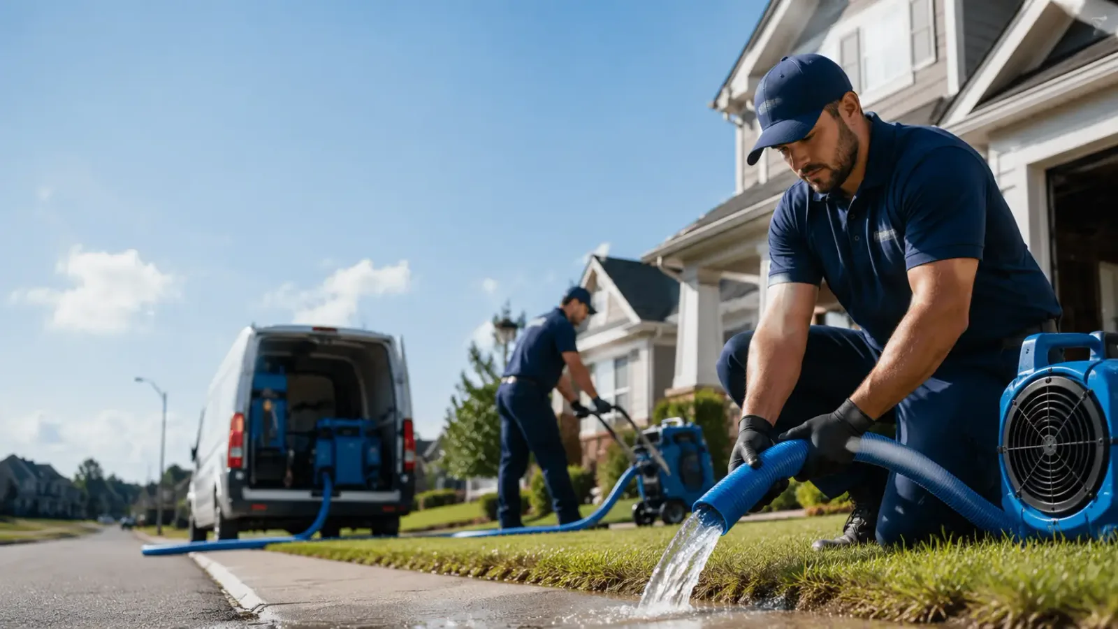 Flood Damage Restoration in Carmen, OK